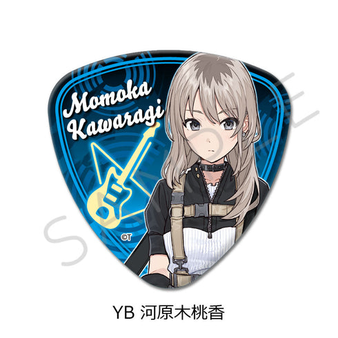 『ガールズバンドクライ』第3弾 ピック型缶バッジ YB 河原木桃香
